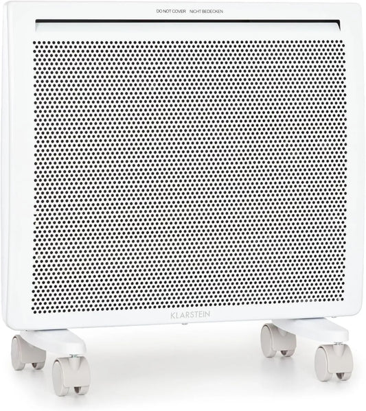 Klarstein Elektroheizung, 1000 W, freistehend, Thermostat, Konvektor & Infrarotheizung Freistehend