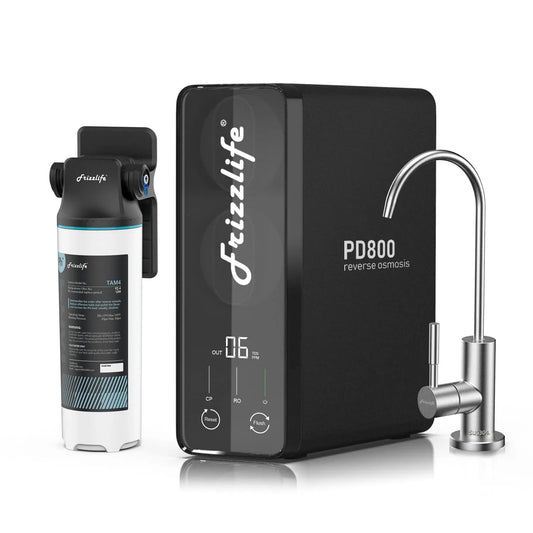 ANSI 42 800GPD Umkehrosmoseanlage, Trinkwasserfilter, Entkalkungsanlage, Untertisch, Trinkwasserfiltersystem, Frizzlife
