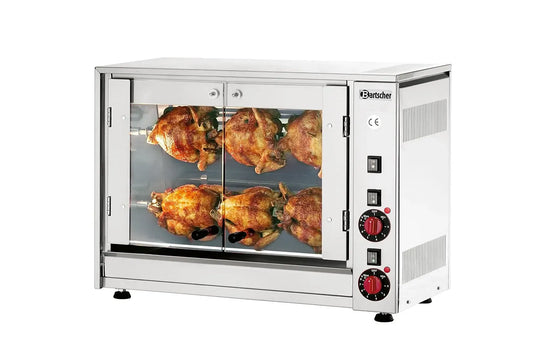 Vertikalgrill, Hähnchengrill, 215035, Bartscher Hähnchengrill P6 für 6 Hähnchen