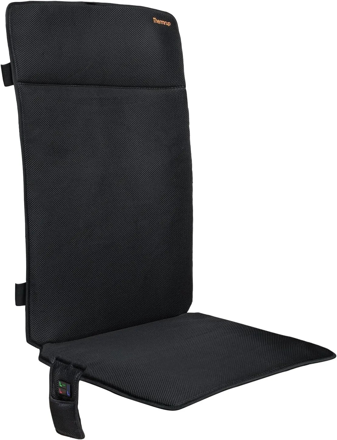 Mit Smart-Regler, Akku- & Netzbetrieb, für Ideal für Zuhause, Thermrup Mobile Beheizbare Sitzauflage 50x125 cm, Büro & Camping