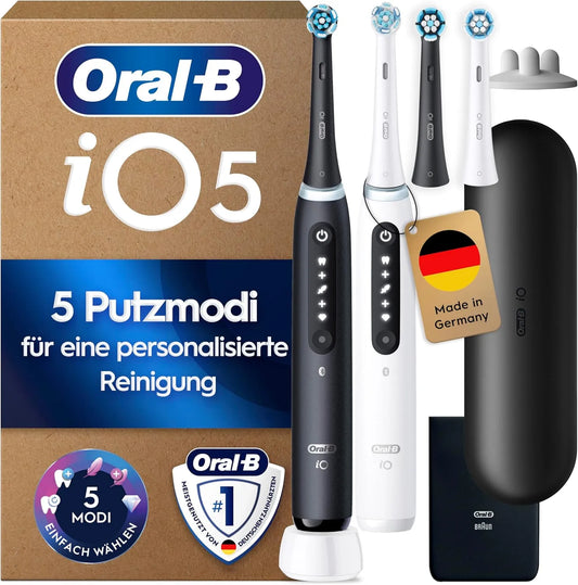 Series 5 Zahnbürste, Elektrozahnbürste, Schwarz, für Zahnpflege