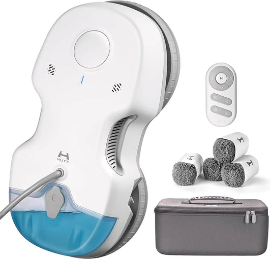 Fensterputzroboter, Fensterreiniger, Koffer, elektrischer Fensterreiniger, 80 ML, 3D-Optik, HUTT